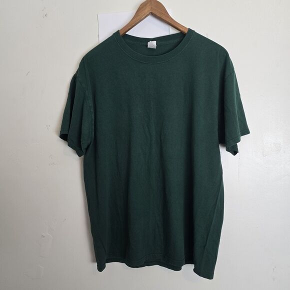 I Am A Grumpy Veteran T-Shirt Men Large Green Graphic Unisex Short Sleeved - Picture 3 of 7